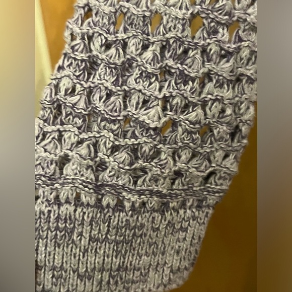 Croft & Barrow Crochet Summer Sweater XL - Picture 4 of 6